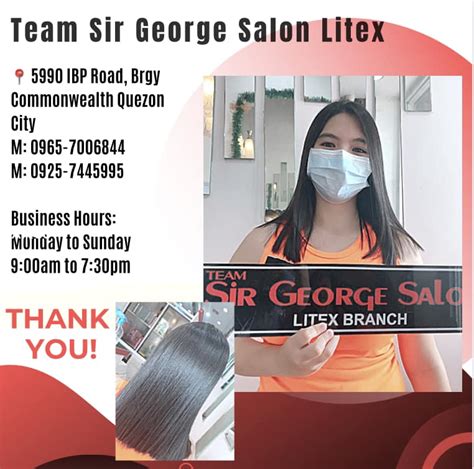 sir george salon price|Team Sir George Salon Litex .